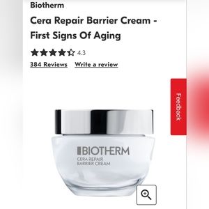 New + sealed! Biotherm Cera Repair Barrier Cream 50ml